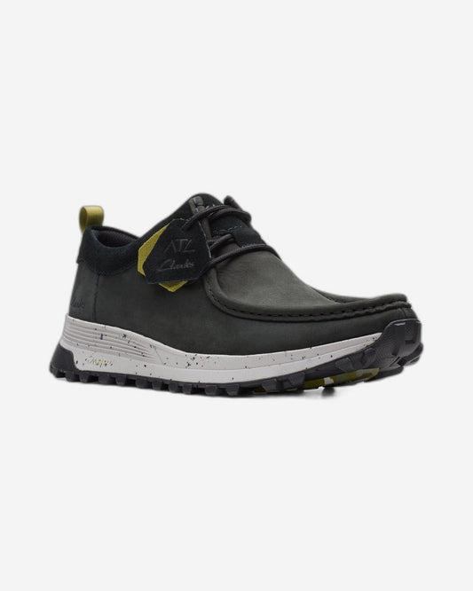 Clarks Atl Trek Wally Shoes - Black Nubuck - 261656817 - G Width (Standard Fit)