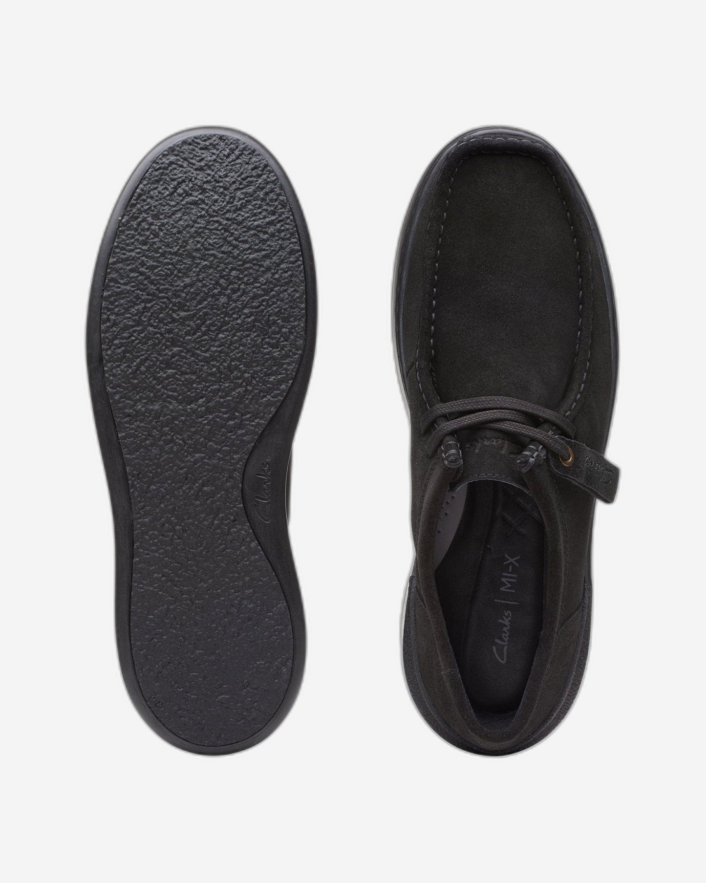 Clarks Courtlitewally Shoes - Black/Black - 261667967 - G Width (Standard Fit)