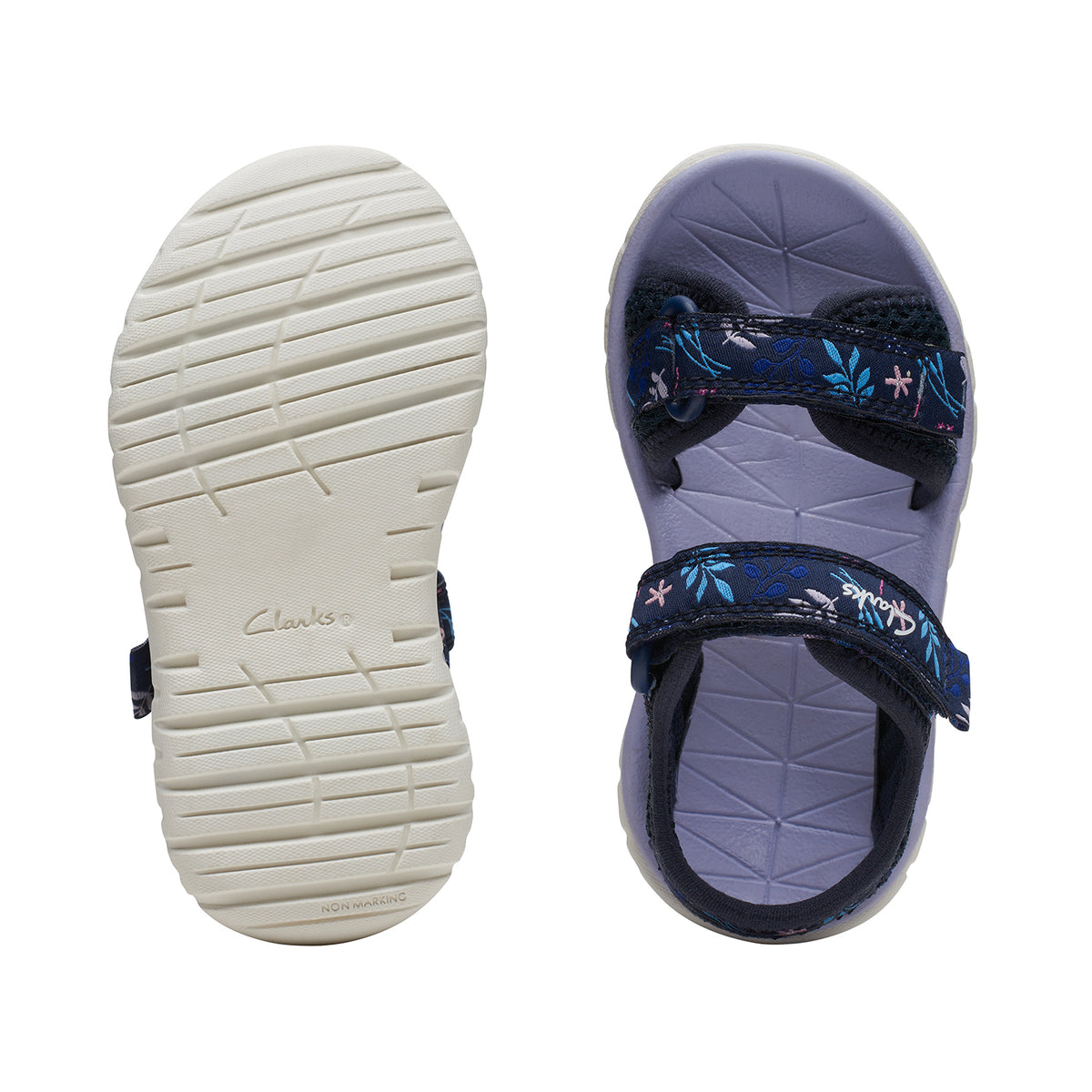 Clarks Girls Surfing Tide Toddler. (Standard Fit)