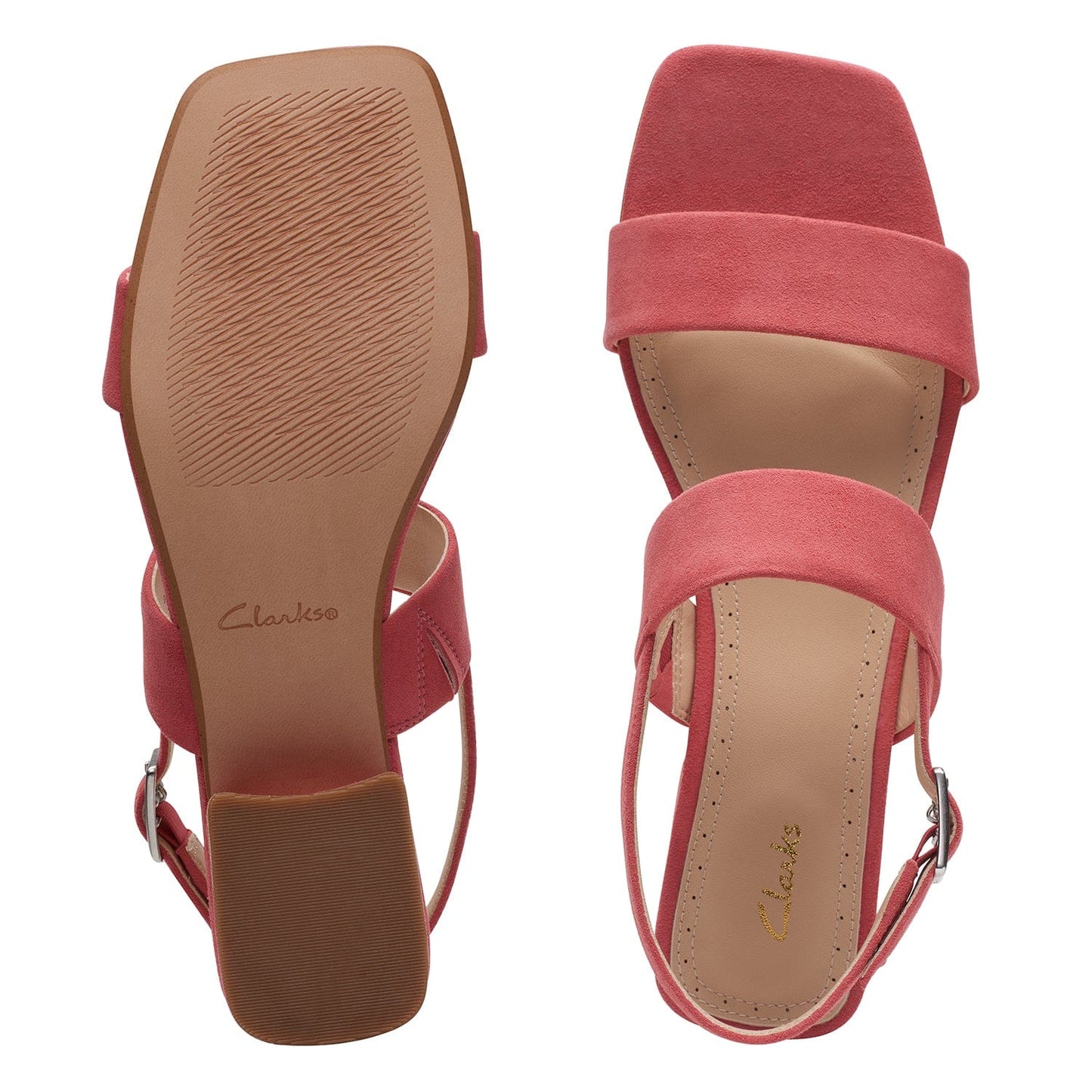 Clarks Seren25 Strap Sandals (Wide Fit)