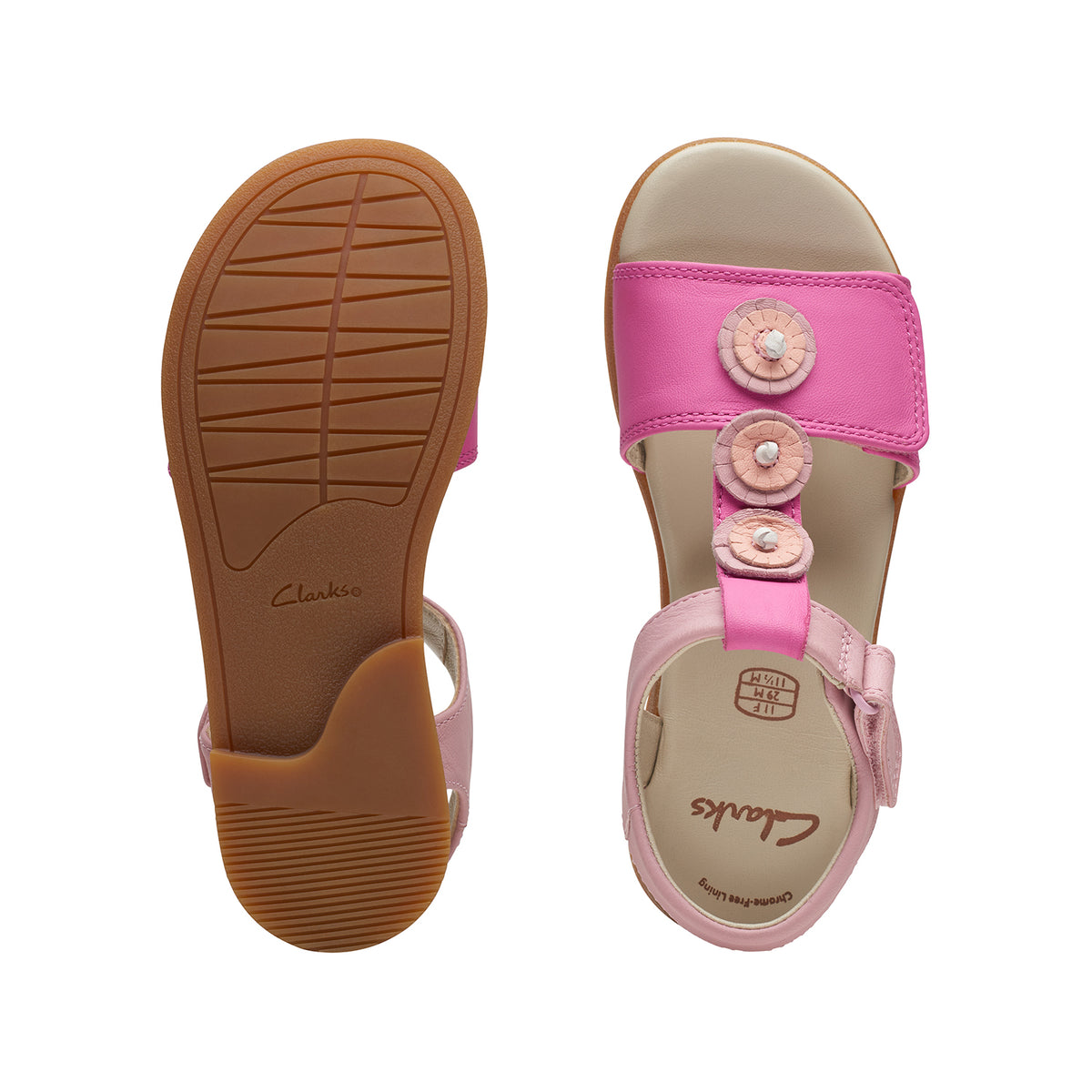Clarks Girls Ivy Tide Kid. (Standard Fit)