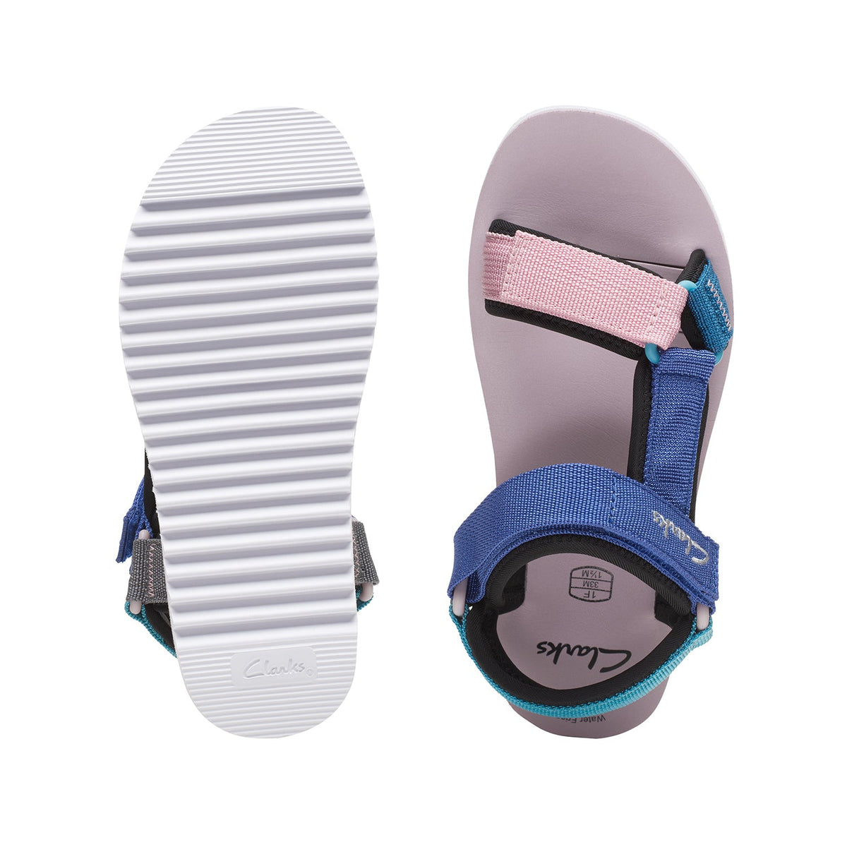 Clarks Girls Peak Web Older. (Standard Fit)