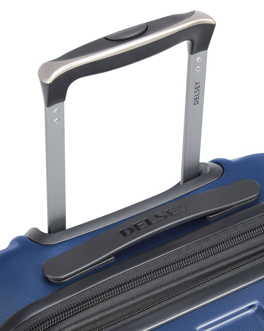 Delsey Paris Depart Hard Expandable 61cm Navy Blue Luggage
