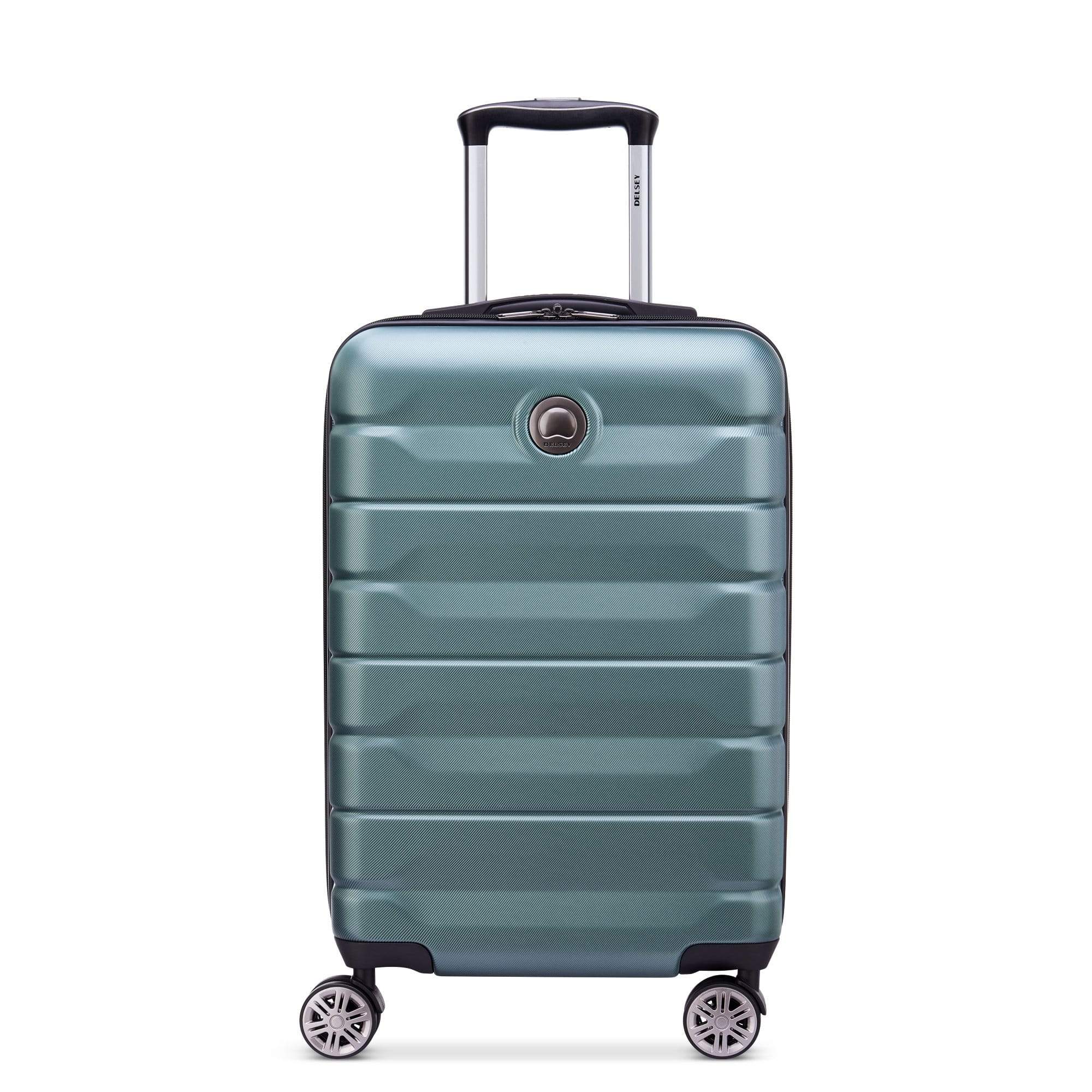 Delsey Air Amour 55cm Hardcase 4 Wheel Expandable Cabin Luggage Trolle