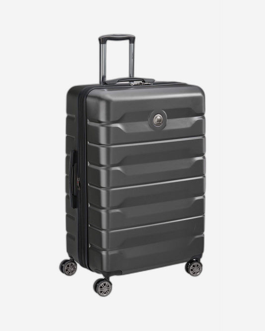 Delsey Paris Air Armour Expandable 80cm Black Luggage