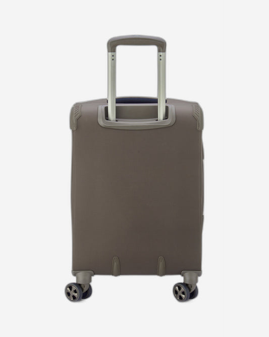 Delsey Paris Helium DLX Expandable 55cm Mocha Luggage