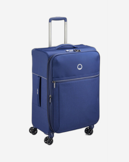 Delsey Paris Brochant 2.0 Expandable 67cm Blue Luggage