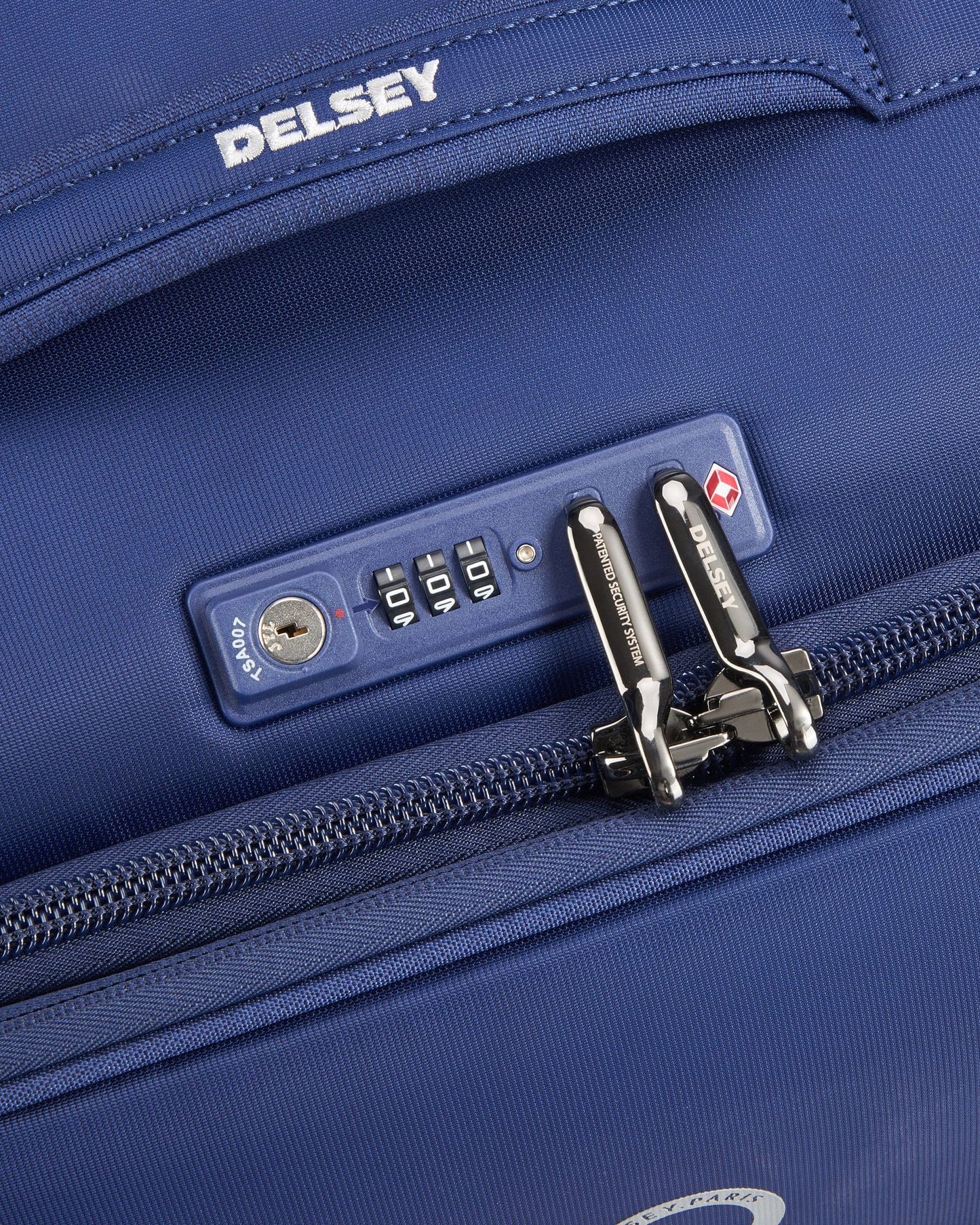 Delsey Paris Brochant 2.0 Expandable 67cm Blue Luggage