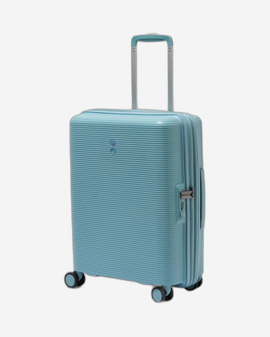 Echolac Pusion Expandable 55cm Blue Luggage