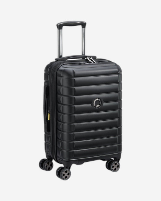 Delsey Paris Shadow 5.0 Expandable 55cm Black Luggage