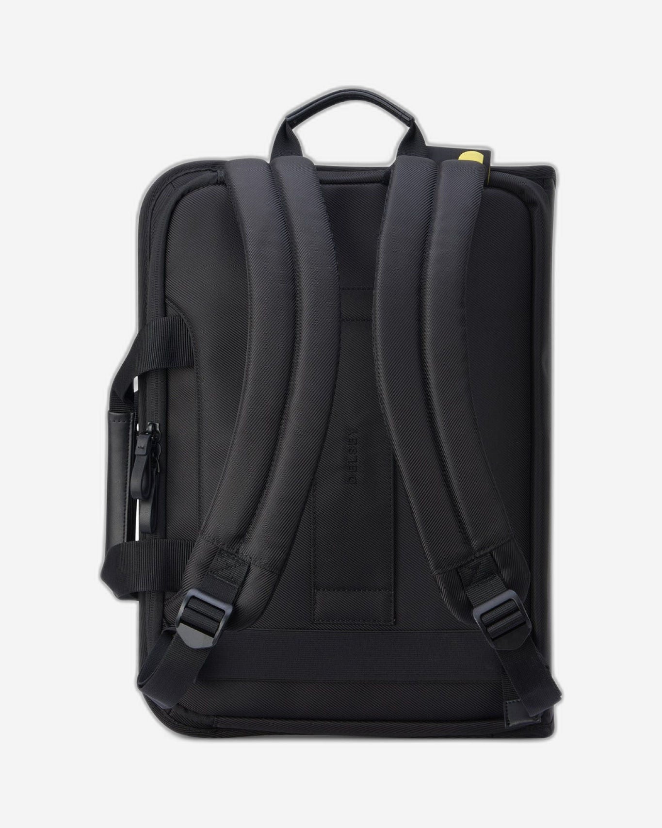Delsey Paris Arche 2 Compartment Laptop Protection 15.6 Inch Satchel Backpack Black