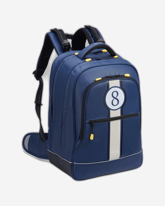 Delsey Paris BTS 2023 2 Compartment 15.6 Inch Backpack Blue Printing