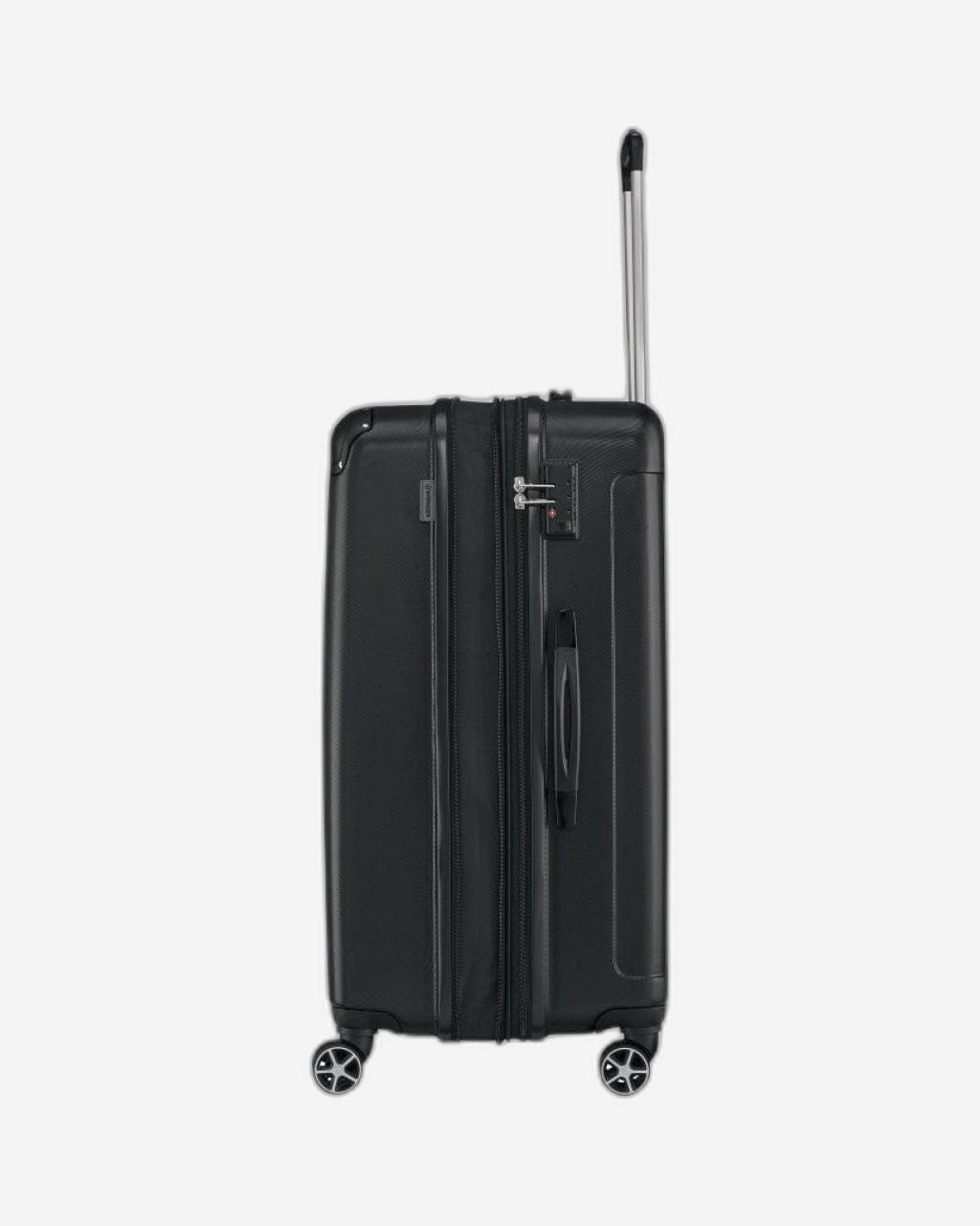 Wenger Protector Large Hardside Expandable 76cm Check-In Luggage Trolley Black - 612365