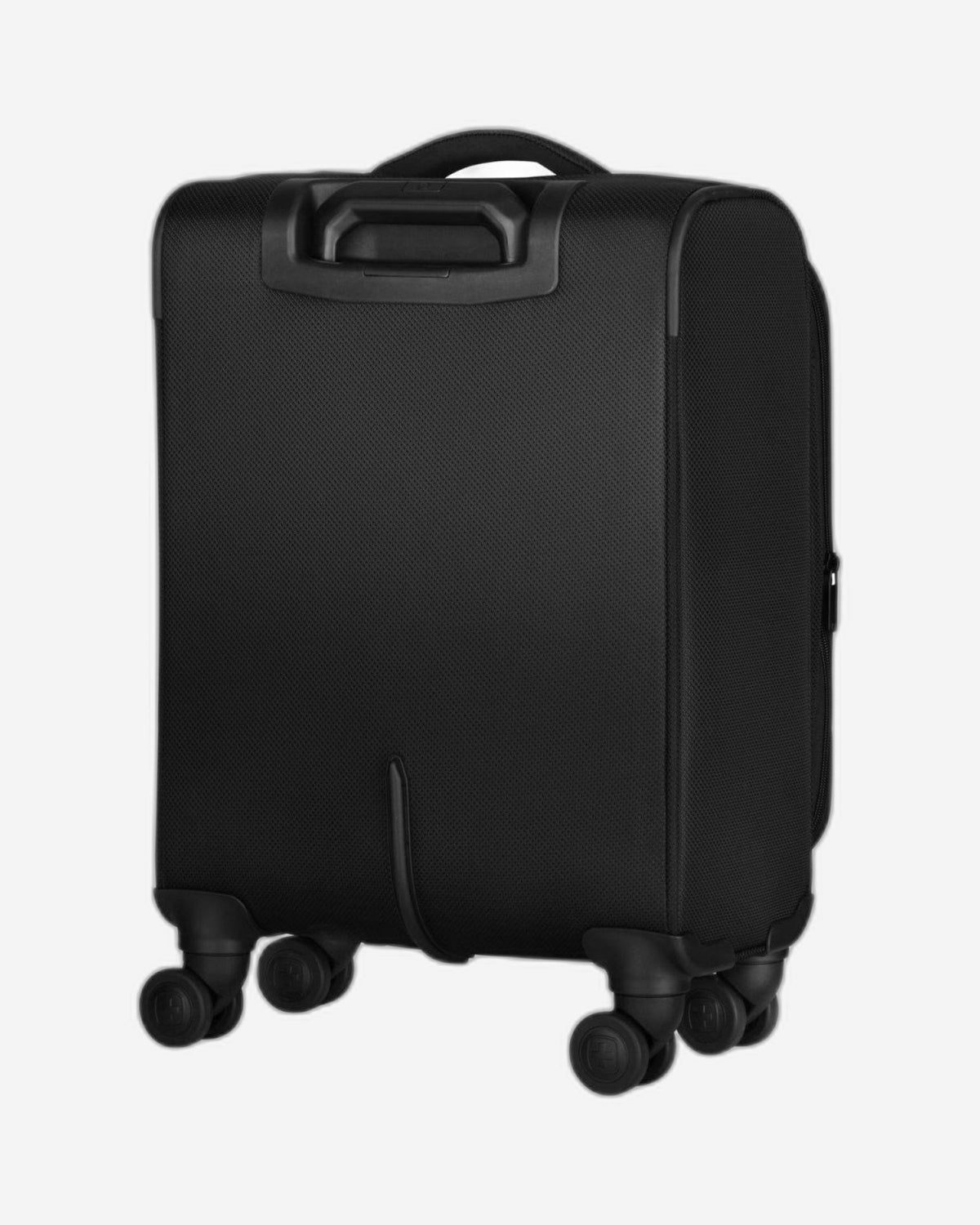 Wenger Vibrave 46cm Softcase 4 Double Wheel Expandable Cabin Luggage Trolley Black - 612551