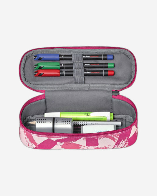 Wenger Back To School One-Compartment School Pencil Case Pink - 653111