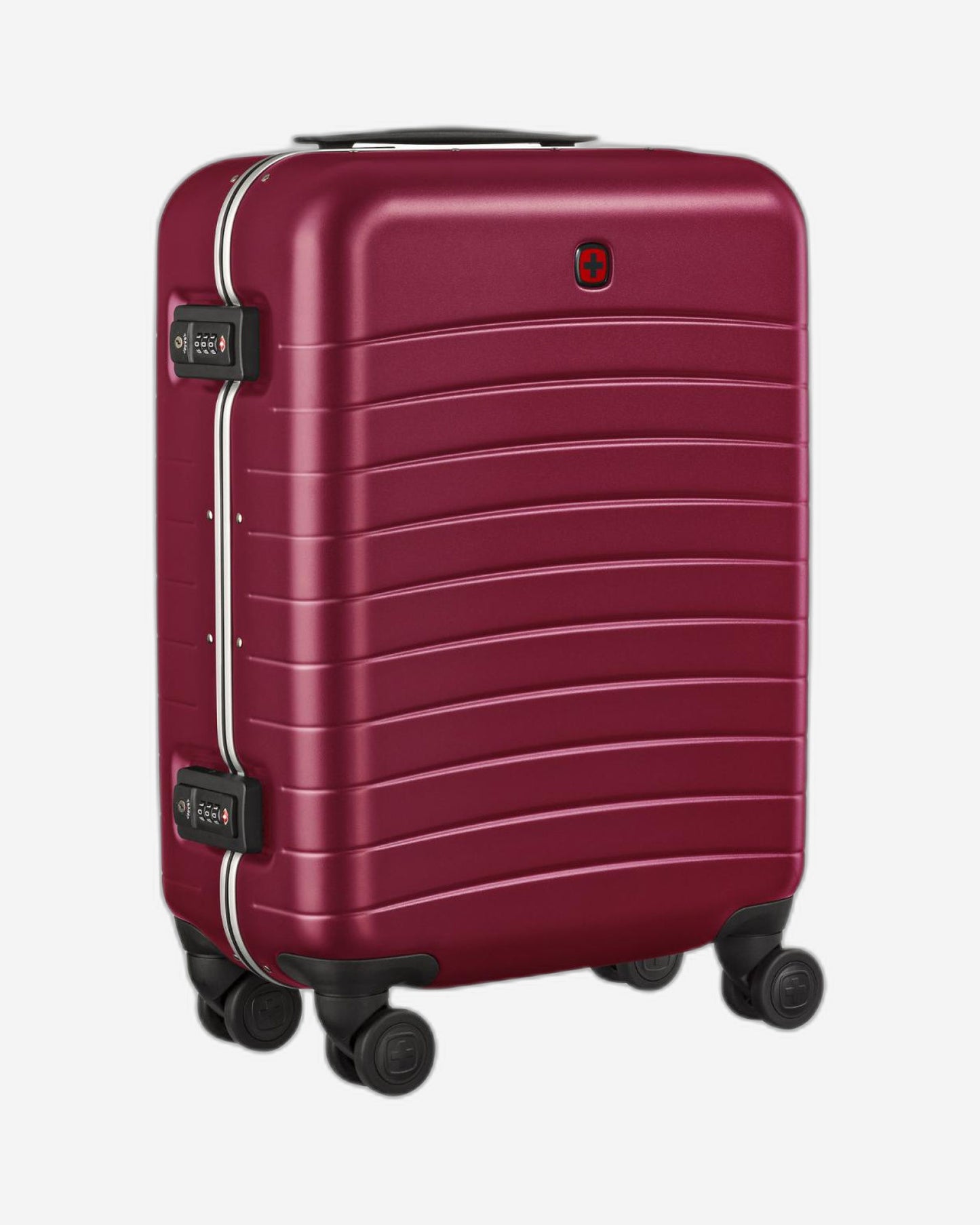 Wenger Rayl PC Hardside 55cm Cabin Luggage Trolley Burgundy