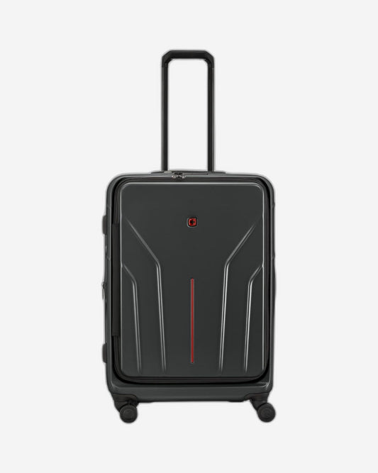 Wenger Amplix Hardside Expandable 69cm Check-In Luggage Trolley Black