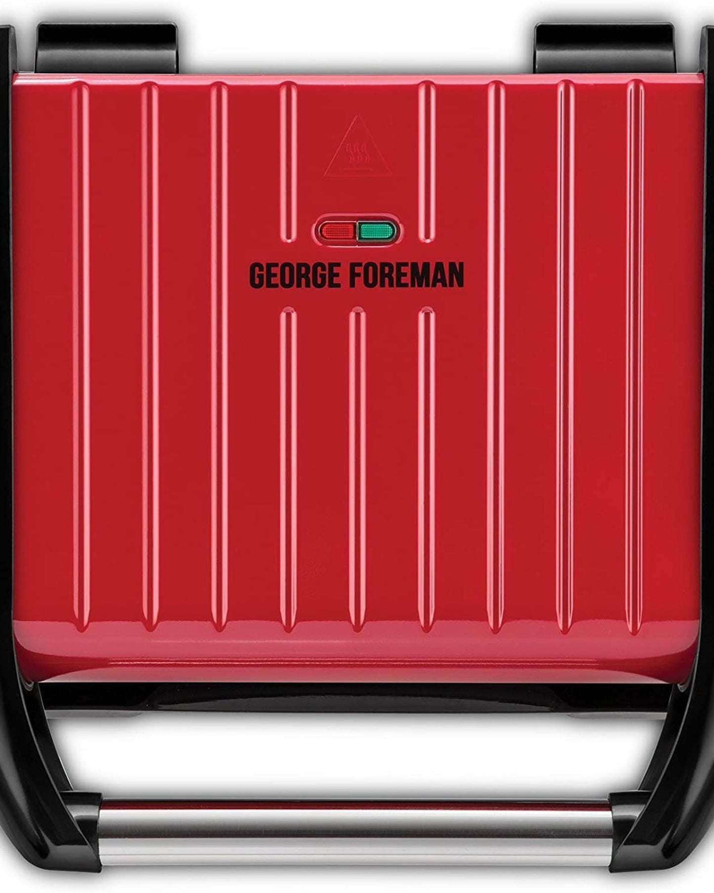 GEORGE FOREMAN MEDIUM STEEL GRILL FAMILY, RED 1650W - 25040