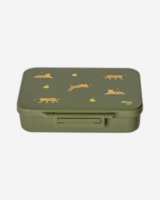 Citron Tiger/Green Tritan Lunchbox