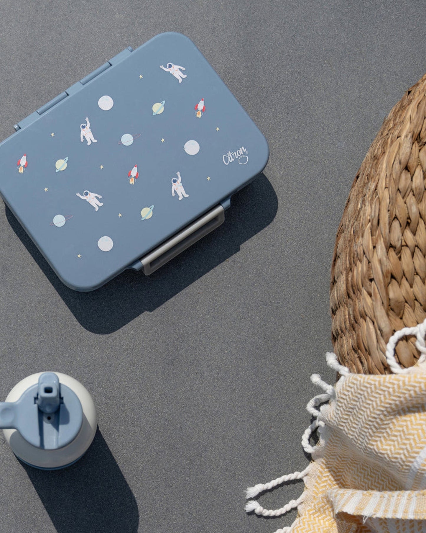 Citron Spaceship Tritan Lunchbox
