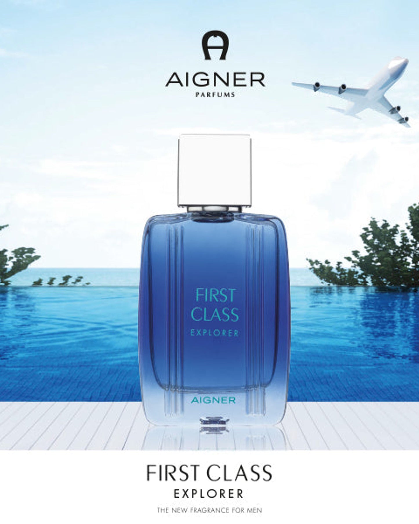 Aigner First Class Explorer for Men Natural Spray EDT 100ml