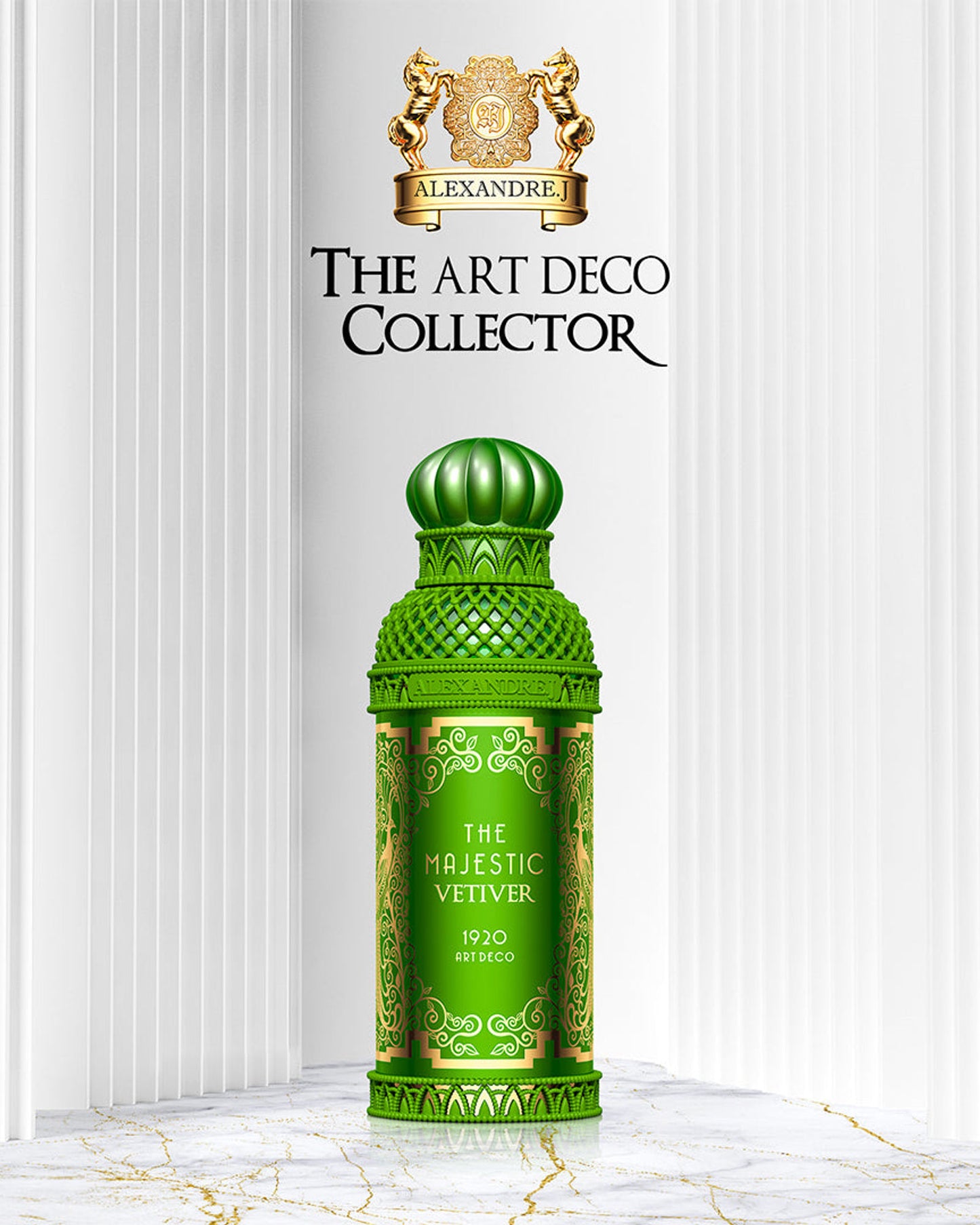 Alexandre.J The Art Deco Collector The Majestic Vetiver for Men & Women Natural Spray EDP 100ml
