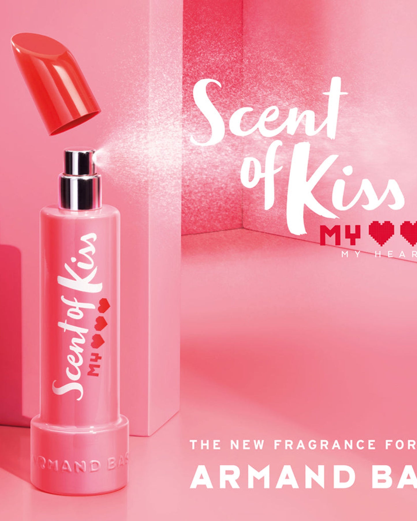 ARMAND BASI SCENT OF KISS MY HEART FOR WOMEN EAU DE TOILETTE 50ML NATURAL SPRAY