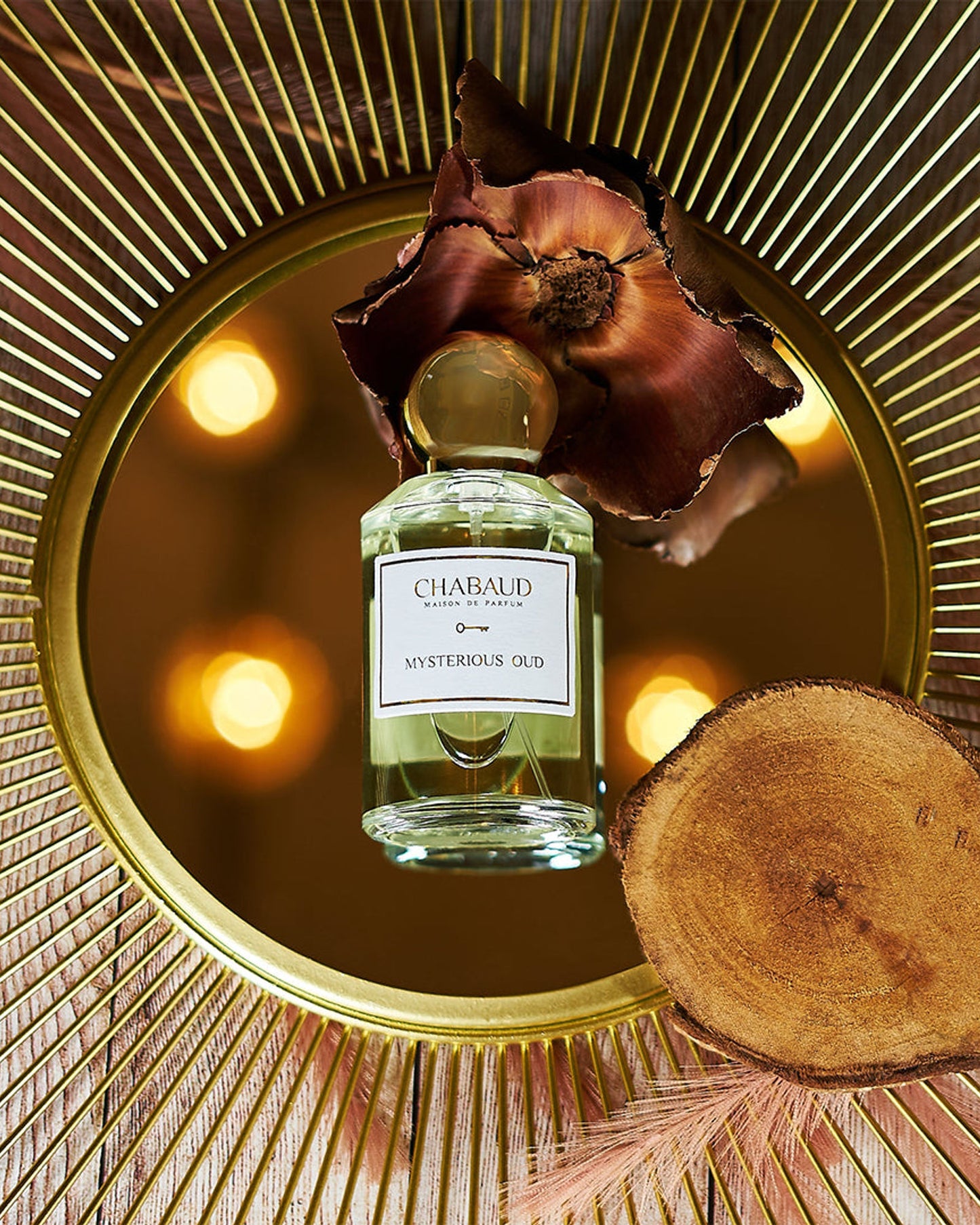 CHABAUD Maison de Parfum-MYSTERIOUS OUD FOR MEN & WOMEN EAU DE PARFUM 100ml NATURAL SPRAY