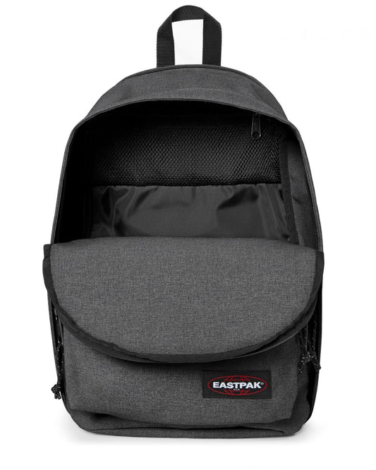 Eastpak Back to Work Black Denim Medium Laptop Backpack - EK00093677H1