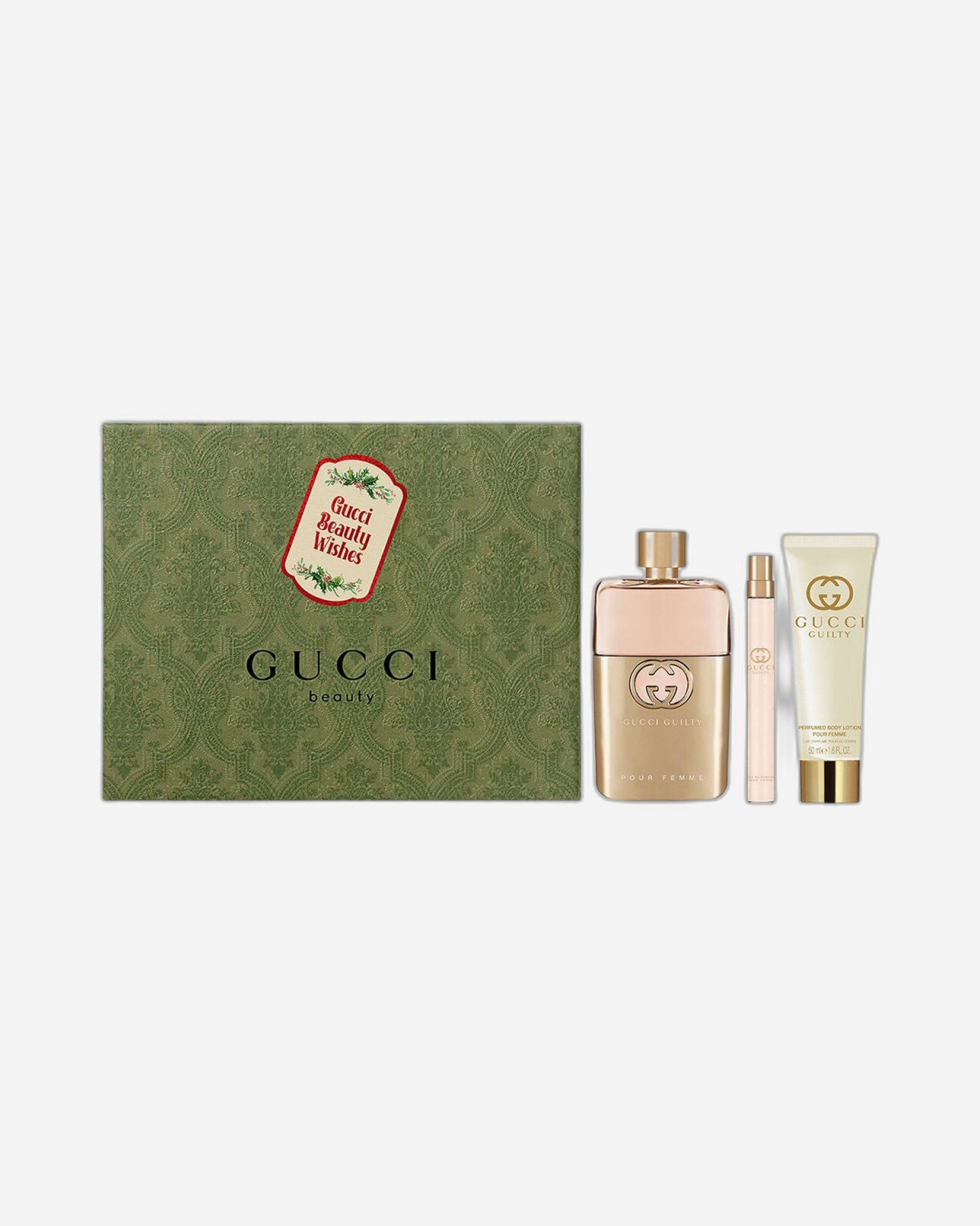 Gucci Guilty Pour Femme Giftset Spring 2023
(Edp 90Ml+ Purse Spray 10Ml+ Bl 50Ml)