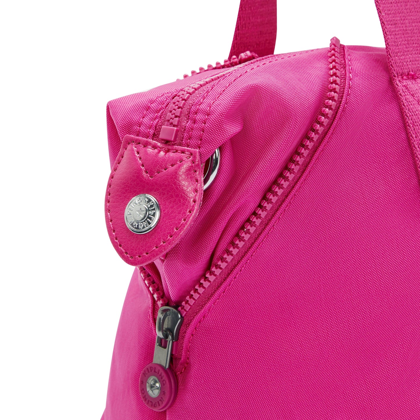 Kipling Art Mini Glowing Fuchsia Small Handbag 01327-3KU