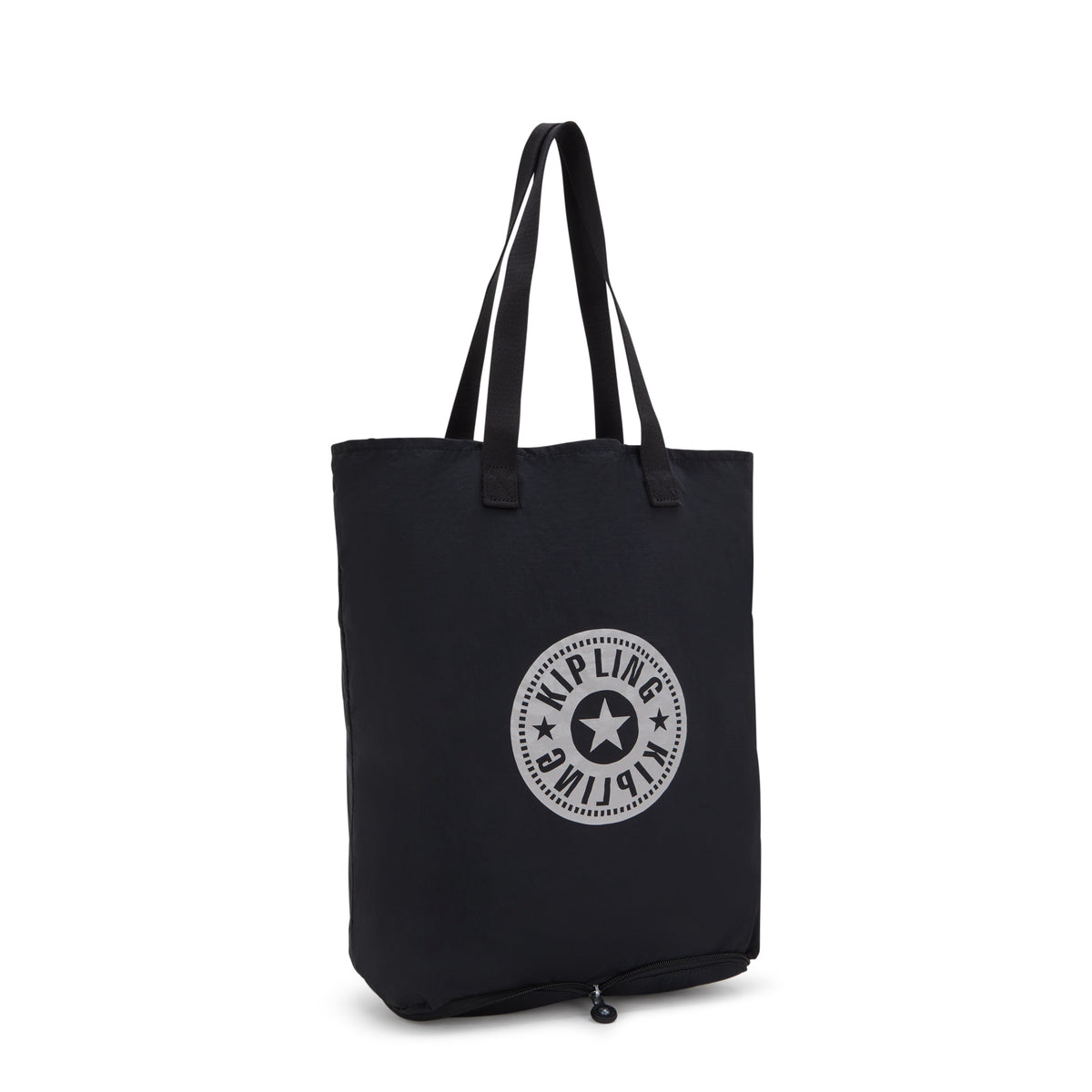 Kipling Hip Hurray 5 Black Hip Medium foldable tote I1572-RT0