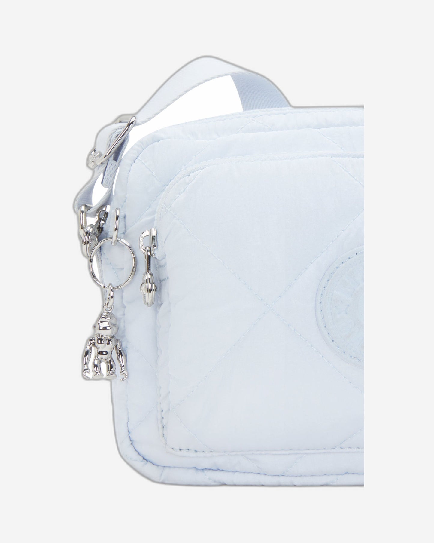 Kipling Abanu M Zip Water Blue Ql Medium Crossbody I3440-1TQ