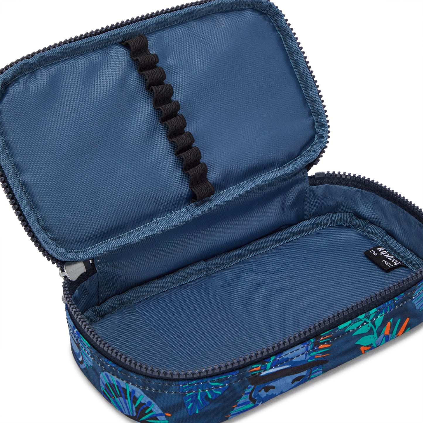 Kipling 50 Pens Blue Monkey Fun Medium Pencase C2I3707-8HJ