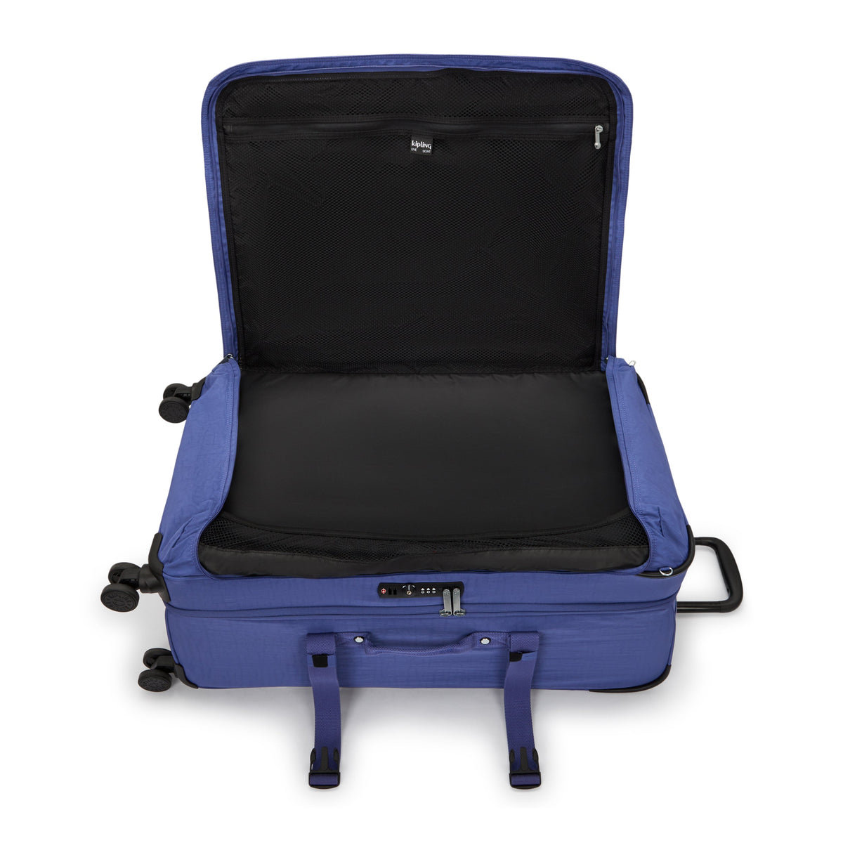 KIPLING Spontaneous L Ocean Blue Large wheeled luggage I4193-24U