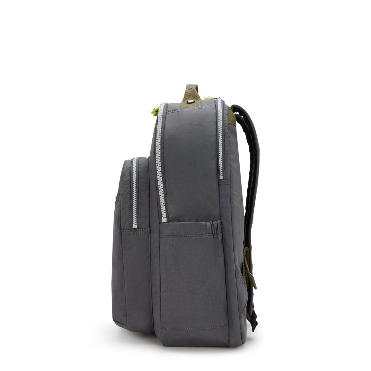 Kipling Seoul Lap Back to Grey Large backpack with laptop compartment I4275-1DX