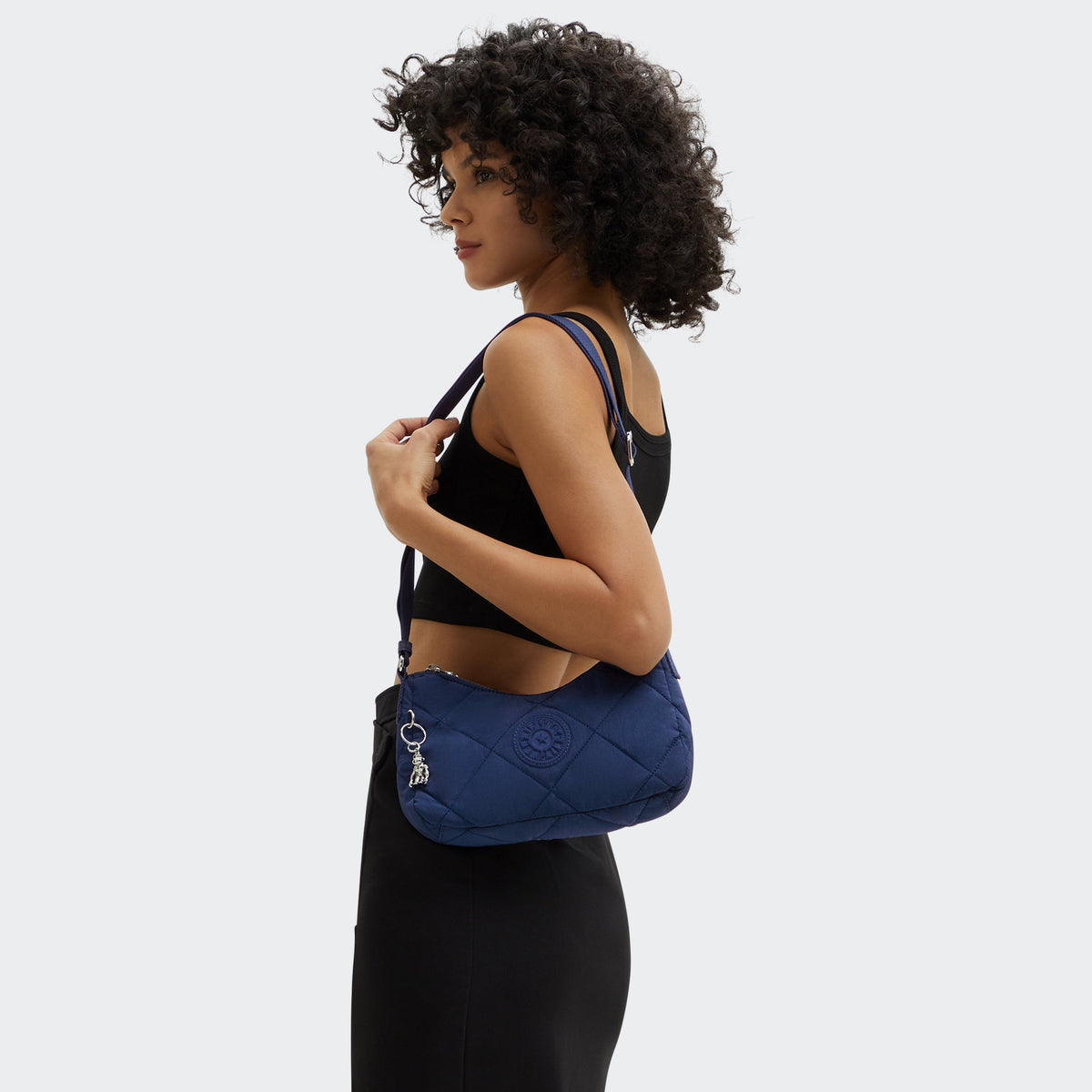 Kipling Ayda Up Airy Blue Ql Small ShoulderBag I4327-93U