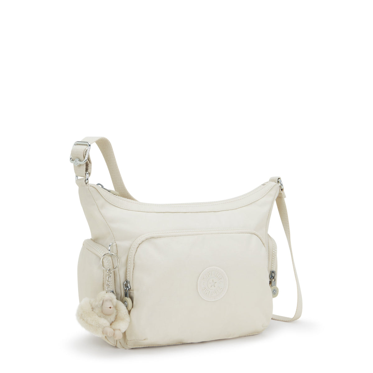 Kipling Gabb S Hideaway Beige Medium Crossbody I4493-7JR