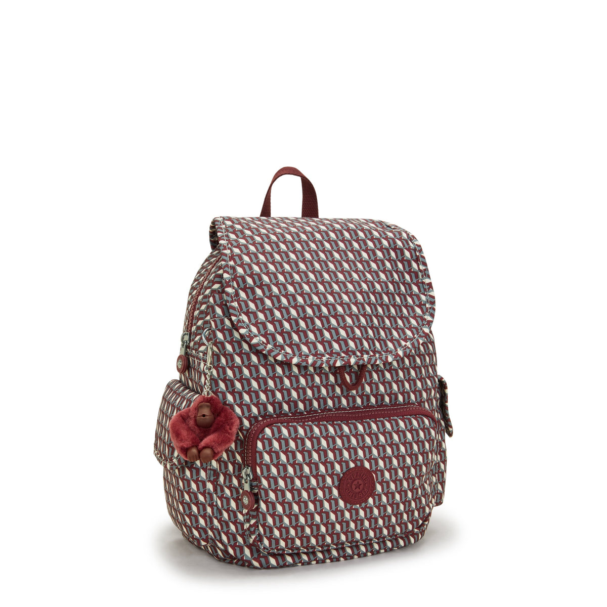Kipling City Pack S 3Dk Wine Small backpack I4581-1PB