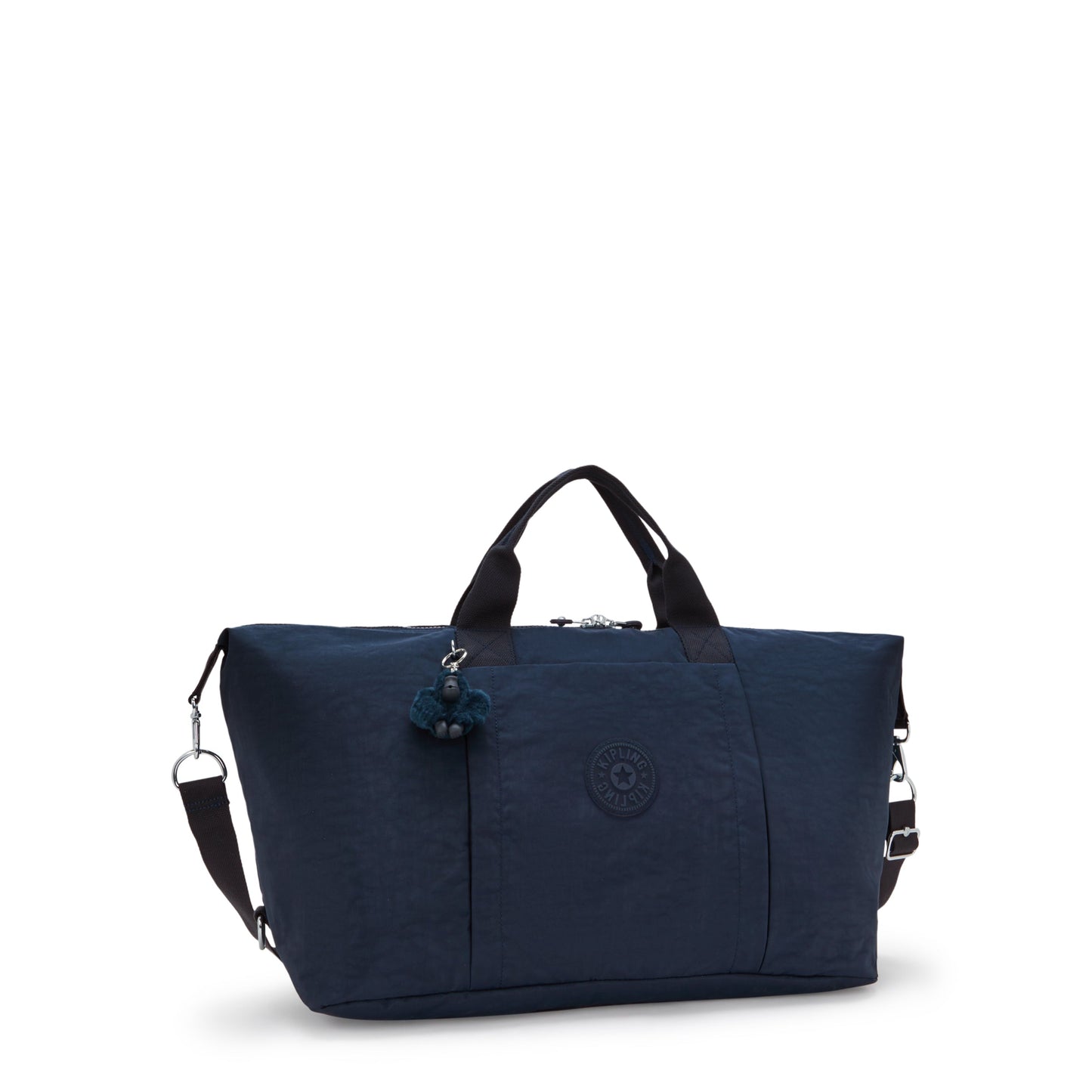 Kipling Bori Blue Bleu 2 Large weekender (with trolley sleeve and removable shoulderstrap) I4582-96V
