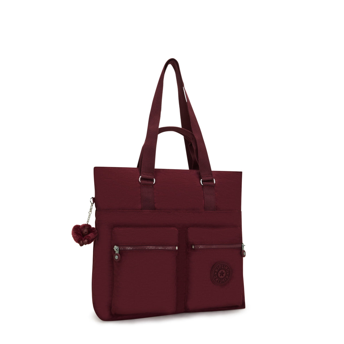 Kipling India Lounge Wine Large tote I4609-5FW