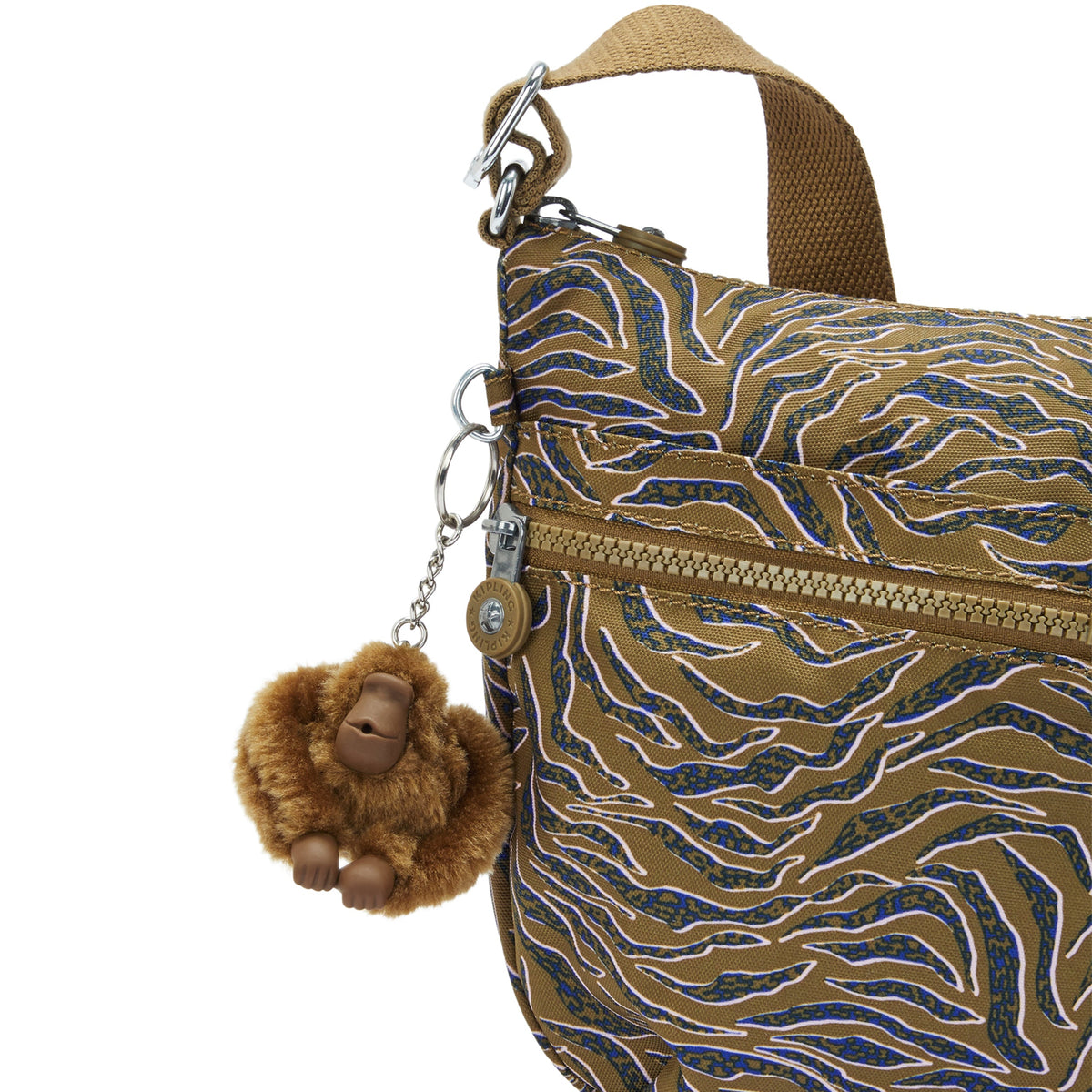 Kipling Izellah Undersea Leaves Medium Crossbody Bag I5034-1PR