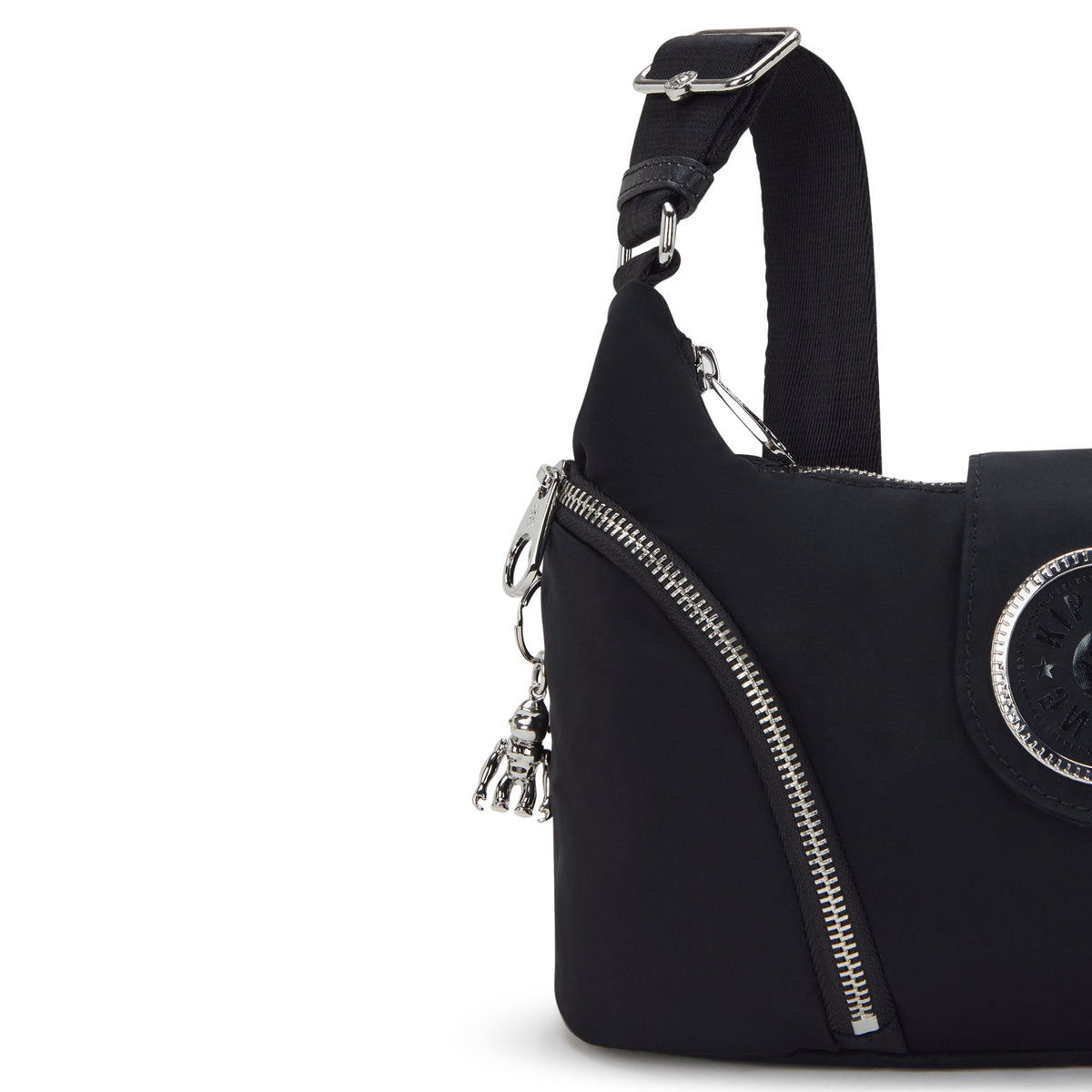 Kipling Sera M Black Spice Medium Crossbody Bag I5107-5JB
