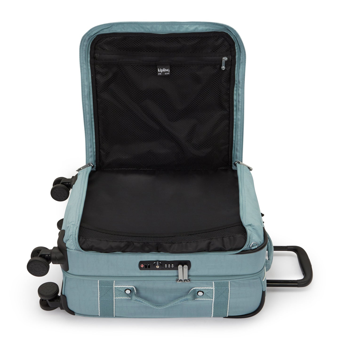 Kipling Spontaneous S Relaxed Grey Small Wheeled Luggage I5508-3NL