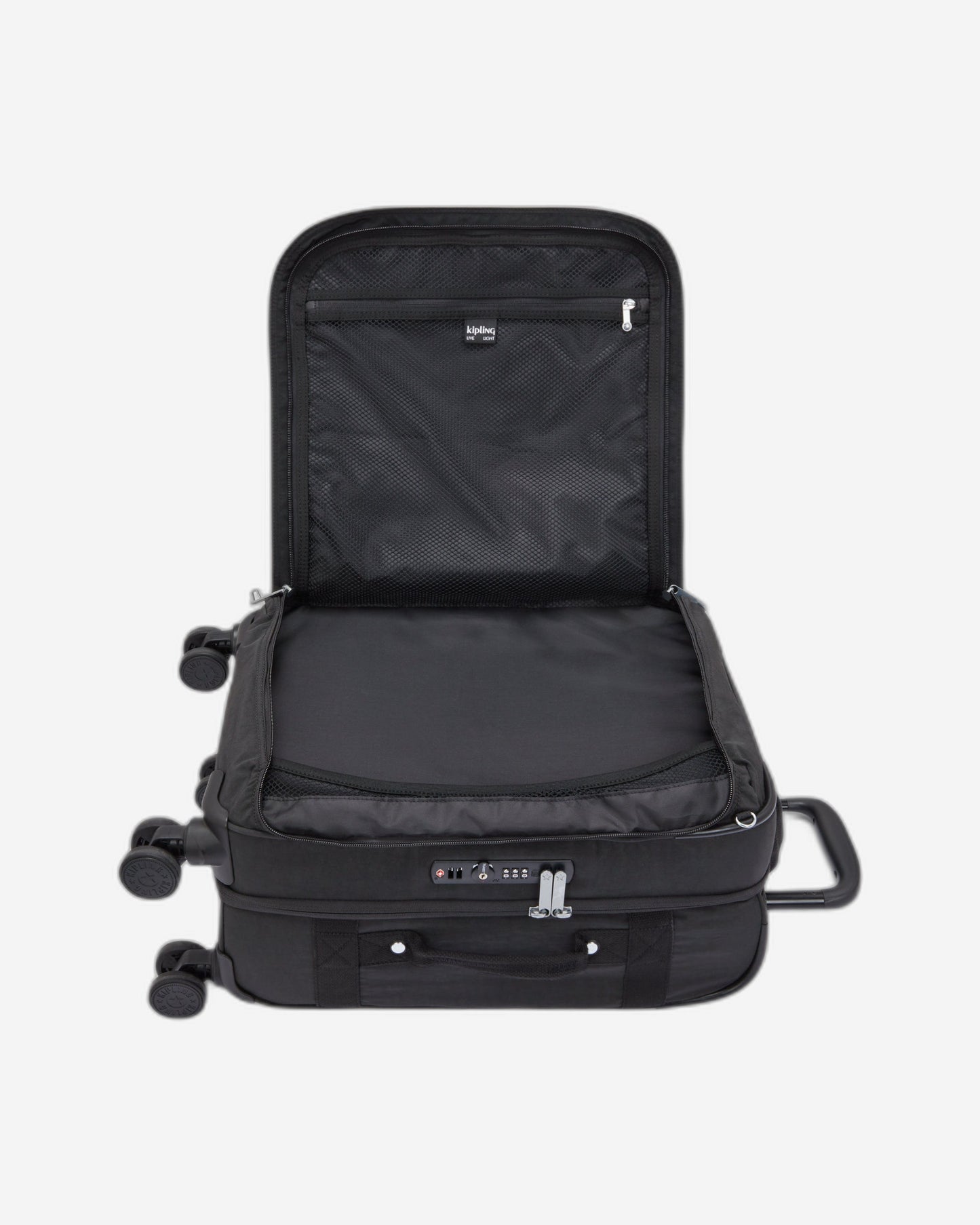 KIPLING Spontaneous S Black Noir Small wheeled luggage I5508-P39