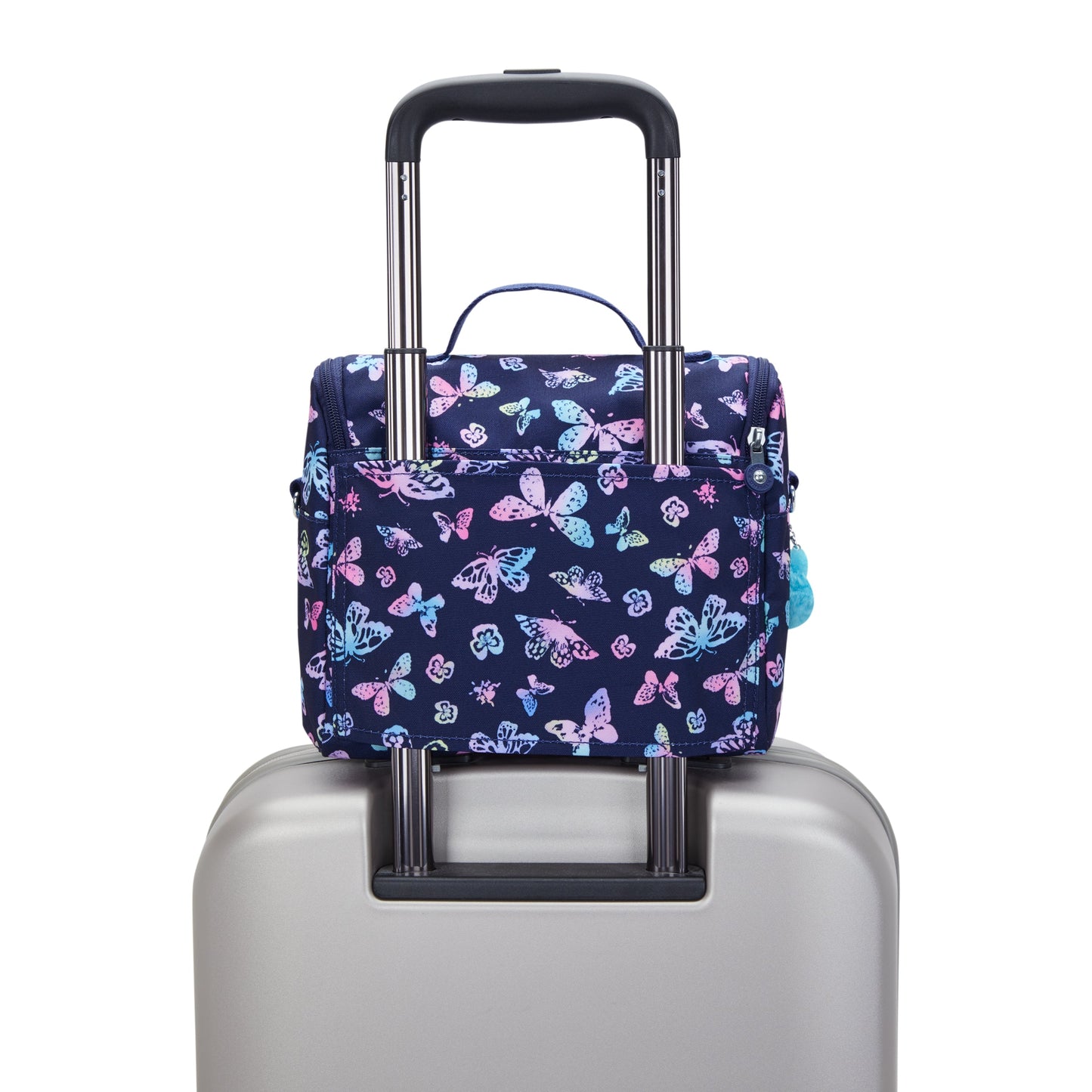 Kipling New Kichirou Butterfly Fun Large Lunch Bag with Trolley Sleeve C2I5749-F5K