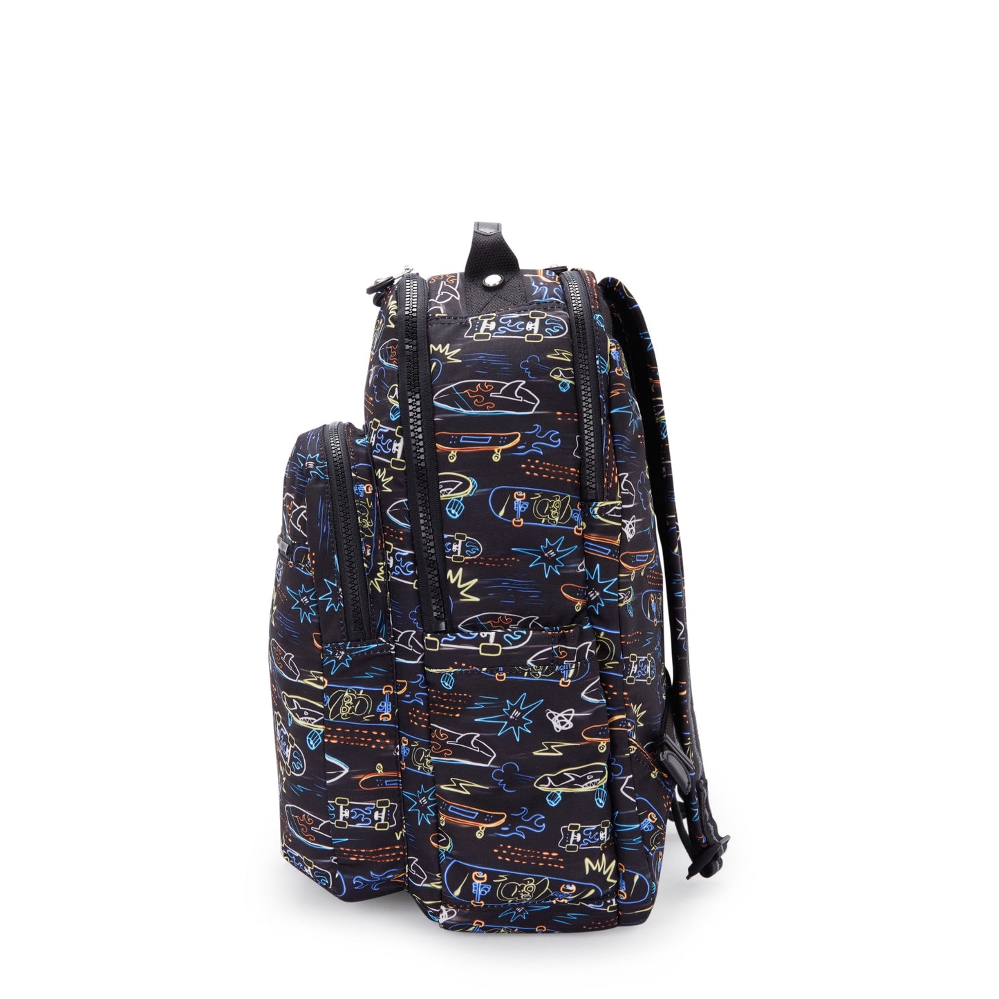 Kipling Seoul Lap Neon Skate Large backpack with laptop compartment I5816-71M