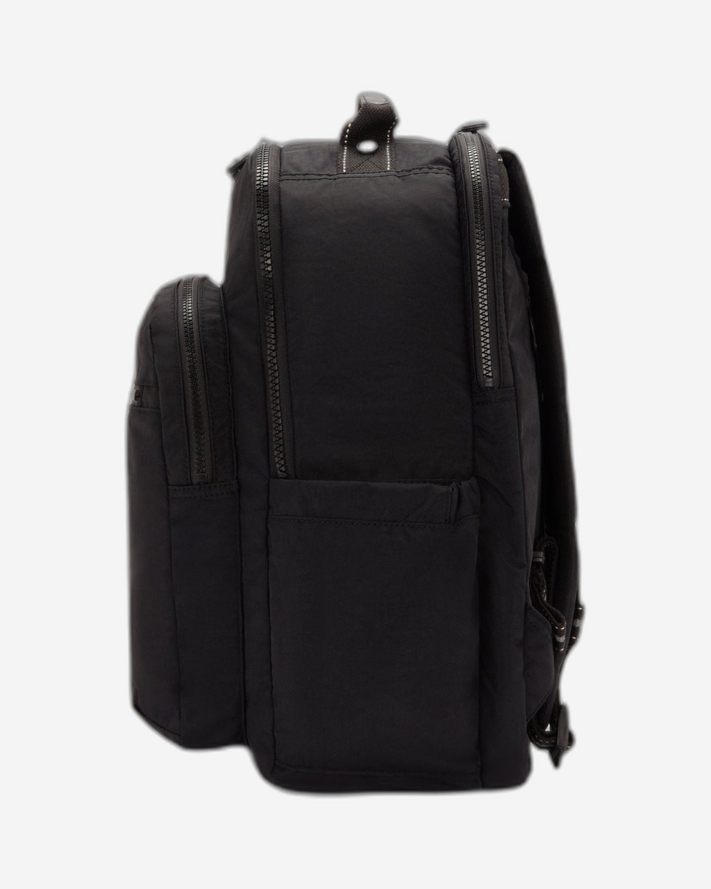 Kipling Seoul College Extra True Black Large backpack with laptop compartment I6350-J99