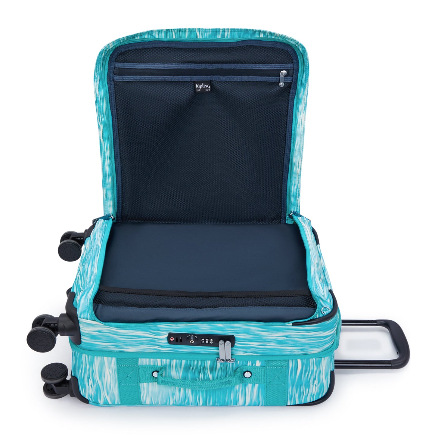 Kipling Spontaneous S Aqua Pool Small Cabin Wheeled Luggage C2I7211-5MF