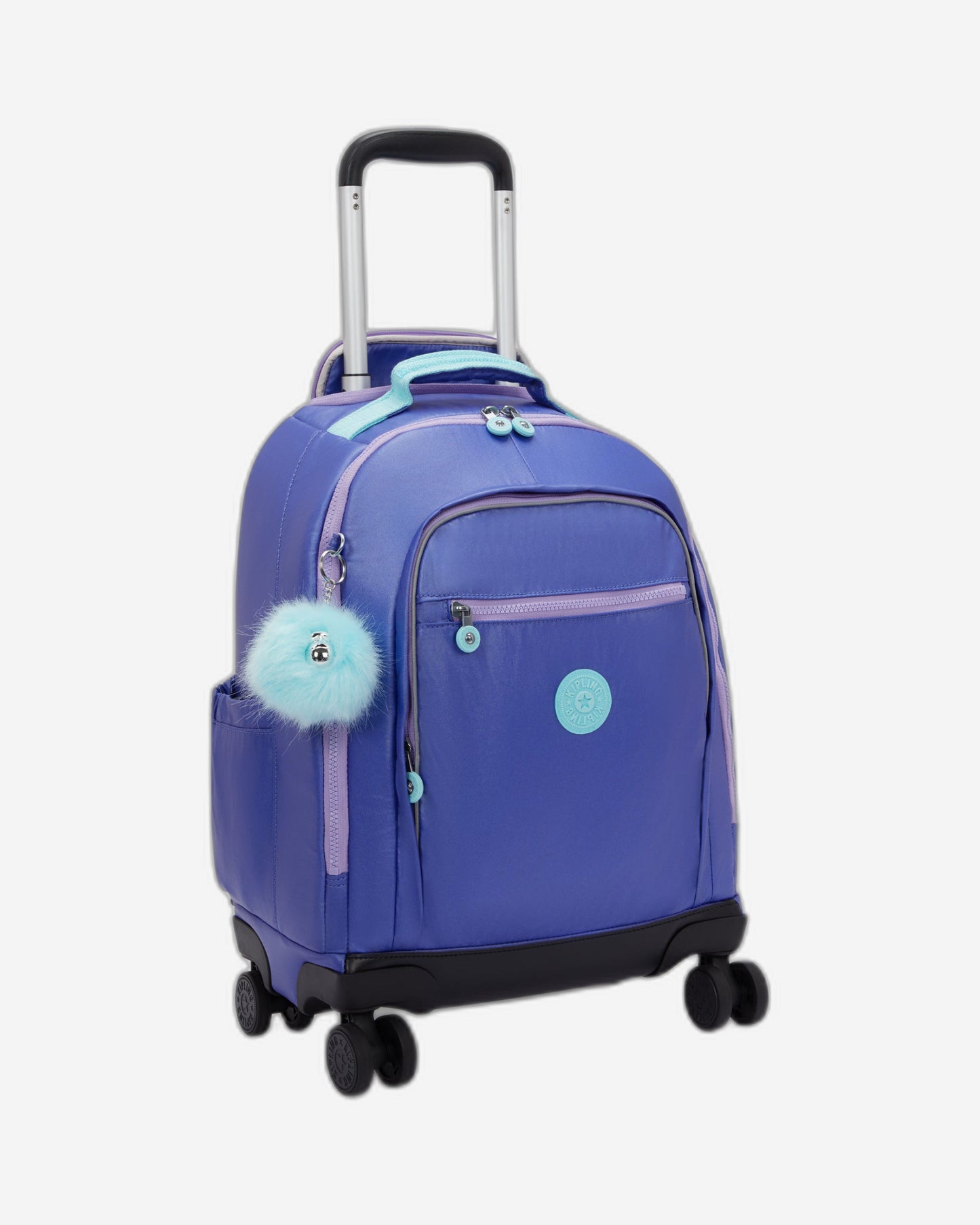 Kipling New Zea Cosmic Metallic Large Wheeled Backpack (with laptop compartment) I7267-8DE